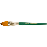 Crystal™ Pointed Oval Paintbrush | Short Handle | 6809S