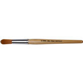 Silver Jumbo™ Golden Taklon Round Paintbrush | Mid Length Handle | 8200