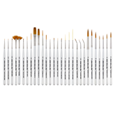 Ultra Mini® 29pc Complete Brush Set | Short Handle | UMS-2429S