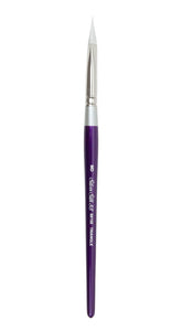 Silver Silk 88® Silver Synthetic Triangle Paintbrush | Short Handle | 8815S