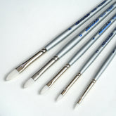 Silverwhite® 5pc Filbert Brush Set | Short Handle | SW-1586S