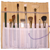 Bamboo Brush Mat Natural Color Paintbrush | Bamboo Handle | 9585