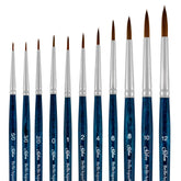 BelleAqua® 11pc Endless Expression Set | Short Handle | BA-2751S - Endless Expression-Round Set