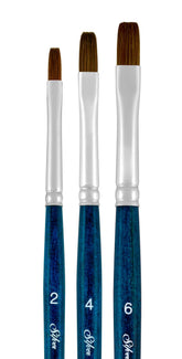 BelleAqua® 3pc Brights Set | Short Handle | BA-2754S - Brights Set