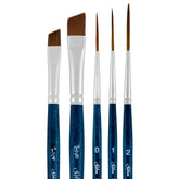 BelleAqua® 5pc CertaTouch Set | Short Handle | BA-2755S - Angles & Liners Set