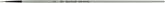 Black Pearl® Round Paintbrush | Long Handle | 6400 - Size 00