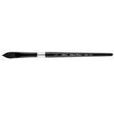 Black Velvet® Oval Wash Paintbrush | Short Handle | 3009S - Size 1/2 Inch