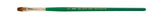 Crystal™ Filbert Grass Comb Paintbrush | Short Handle | 6828S - Size 1/4