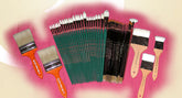 Nelson Shanks 44pc Elite-Primo Pennello | NS 1946 - Filbert/Cats Tongue/Wide Wash
