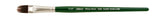 Ruby Satin® Filbert Comb Paintbrush | Short Handle | 2528S - Size 1/2 Inch