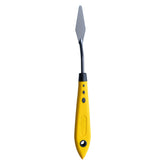 SBL #B44 Matte Black Palette Painting Knife - The Control Edge-Blade | Yellow Handle | 9444