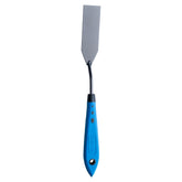 SBL #B82 Matte Black Palette Painting Knife - The Smooth Operator-Blade | Blue Handle | 9482