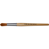 Silver Jumbo™ Golden Taklon Round Paintbrush | Mid Length Handle | 8200 - Size 30