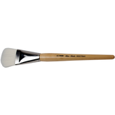 Silver Jumbo™ White Synthetic Filbert Paintbrush | Mid Length Handle | 8503 - Size 40