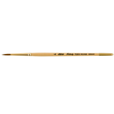 Silver Kolinsky® Round Paintbrush | Short Handle | 7200S - Size 4