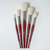 Silver Mop™ 5pc White Round Mop Set | Short Handle | MP-5662S - Short Handle Round White Mops