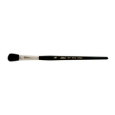 Silver Mop™ Black Oval Paintbrush | Short Handle | 5619S - Size 1/2