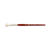 Silver Mop™ White Oval Paintbrush | Short Handle | 5519S - Size 1/2
