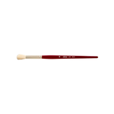 Silver Mop™ White Round Paintbrush | Short Handle | 5518S - Size 10