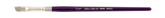 Silver Silk 88® Silver Synthetic Angle Paintbrush | Short Handle | 8806S - Size 1/4