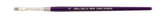 Silver Silk 88® Silver Synthetic Chisel Blender Paintbrush | Short Handle | 8820S - Size 2