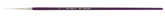 Silver Silk 88® Silver Synthetic Script Liner Paintbrush | Long Handle | 8807 - Size