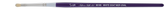 Silver Silk 88® White Goat Hair Mini Mop Paintbrush | Short Handle | 8819S - Size 1/8