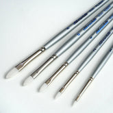 Silverwhite® 5pc Filbert Brush Set | Short Handle | SW-1586S - Short Handle Filberts