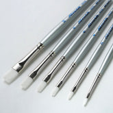 Silverwhite® 6pc Bright Brush Set | Short Handle | SW-1585S - Short Handle Brights