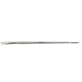 Silverwhite® Flat Paintbrush | Long Handle | 1501 - Size 4