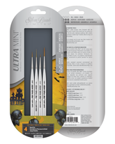 Ultra Mini® 4pc Detail Set | Short Handle | UMS-2445S - Detail Set
