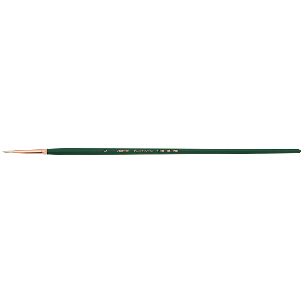Grand Prix® Round Paintbrush | Long Handle | 1000