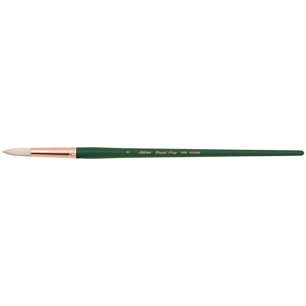 Grand Prix® Round Paintbrush | Long Handle | 1000
