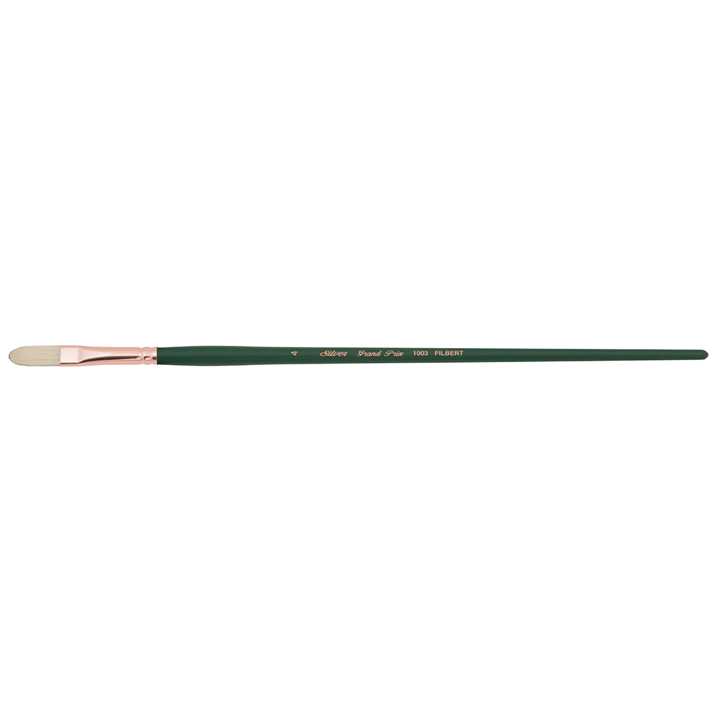 Grand Prix® Filbert Paintbrush | Long Handle | 1003