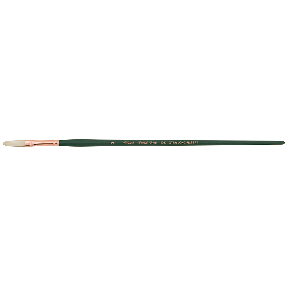 Grand Prix® Xtra Long Filbert Paintbrush | Long Handle | 1027