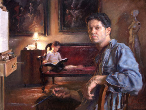Robert Liberace | Portrait Painting Set | Long Handle | RL-1021