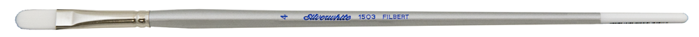 Silverwhite® Filbert Paintbrush | Long Handle | 1503