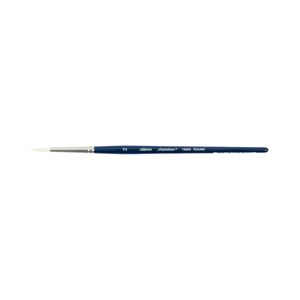 Bristlon® Round Paintbrush | Short Handle | 1900S