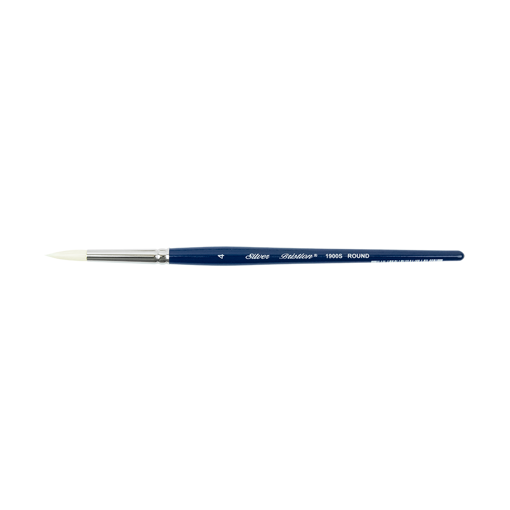 Bristlon® Round Paintbrush | Short Handle | 1900S
