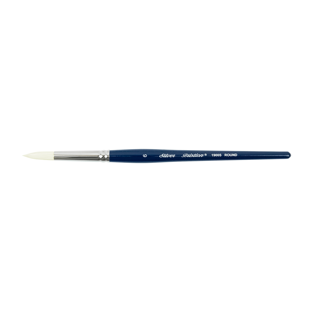 Bristlon® Round Paintbrush | Short Handle | 1900S