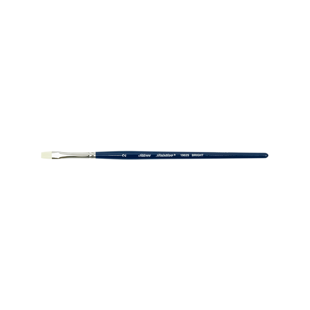 Bristlon® Short Handle Bright Paintbrush | Short Handle | 1902S