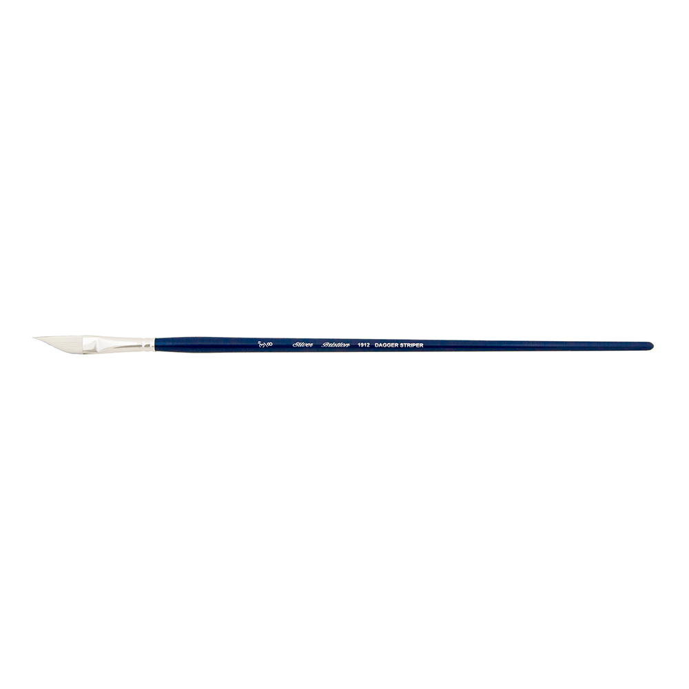 Bristlon® Dagger Striper Paintbrush | Long Handle | 1912