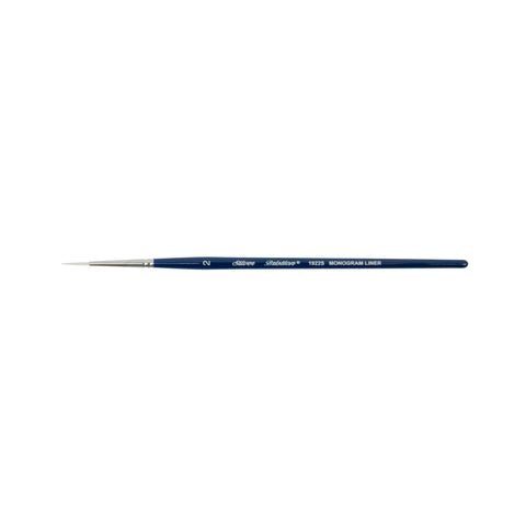 Bristlon® Short Handle Monogram Liner Paintbrush | Short Handle | 1922S