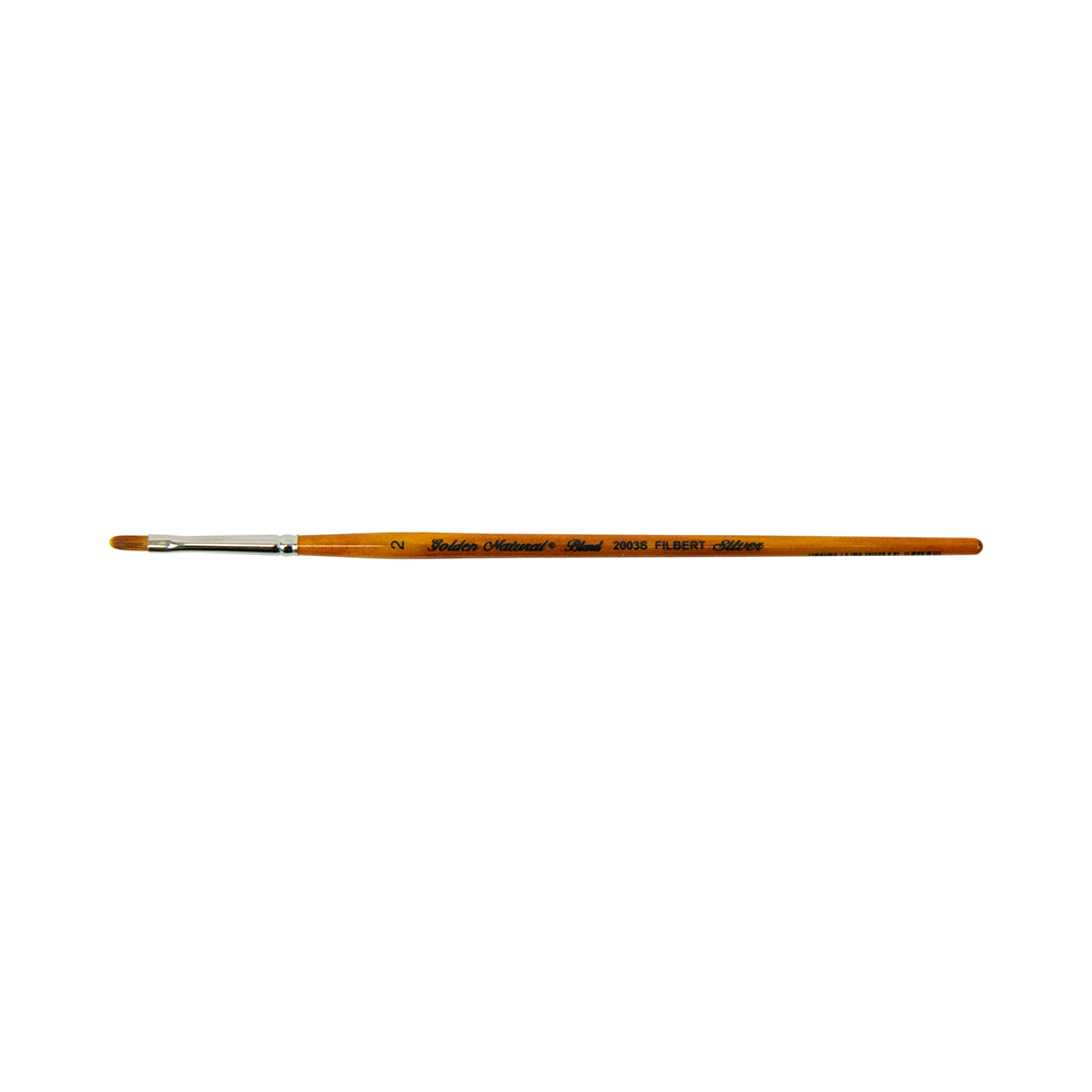 Golden Natural® Filbert Paintbrush | Short Handle | 2003S