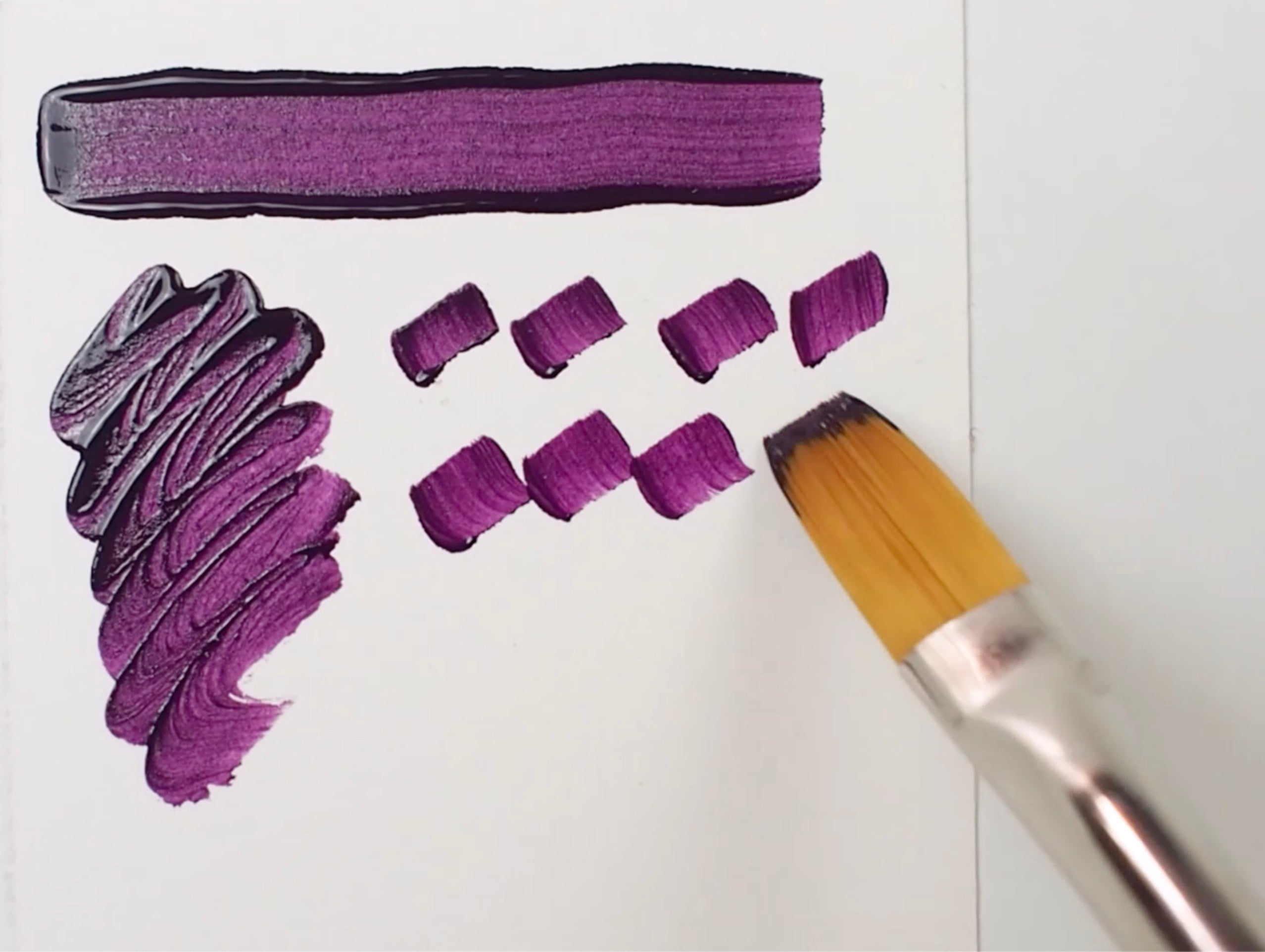 Ultra Mini® Lettering Paintbrush | Short Handle | 2411S