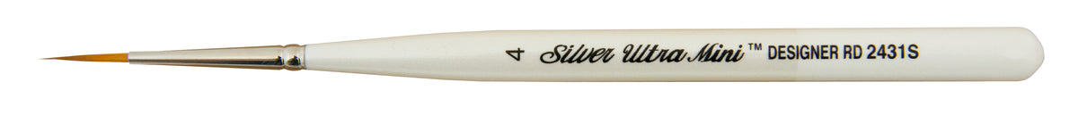 Ultra Mini® Designer Round Paintbrush | Short Handle | 2431S