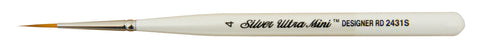 Ultra Mini® Designer Round Paintbrush | Short Handle | 2431S