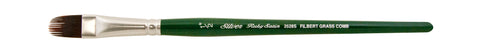 Ruby Satin® Filbert Comb Paintbrush | Short Handle | 2528S