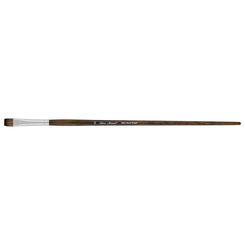 Monza® Short Bright Paintbrush | Long Handle | 2623