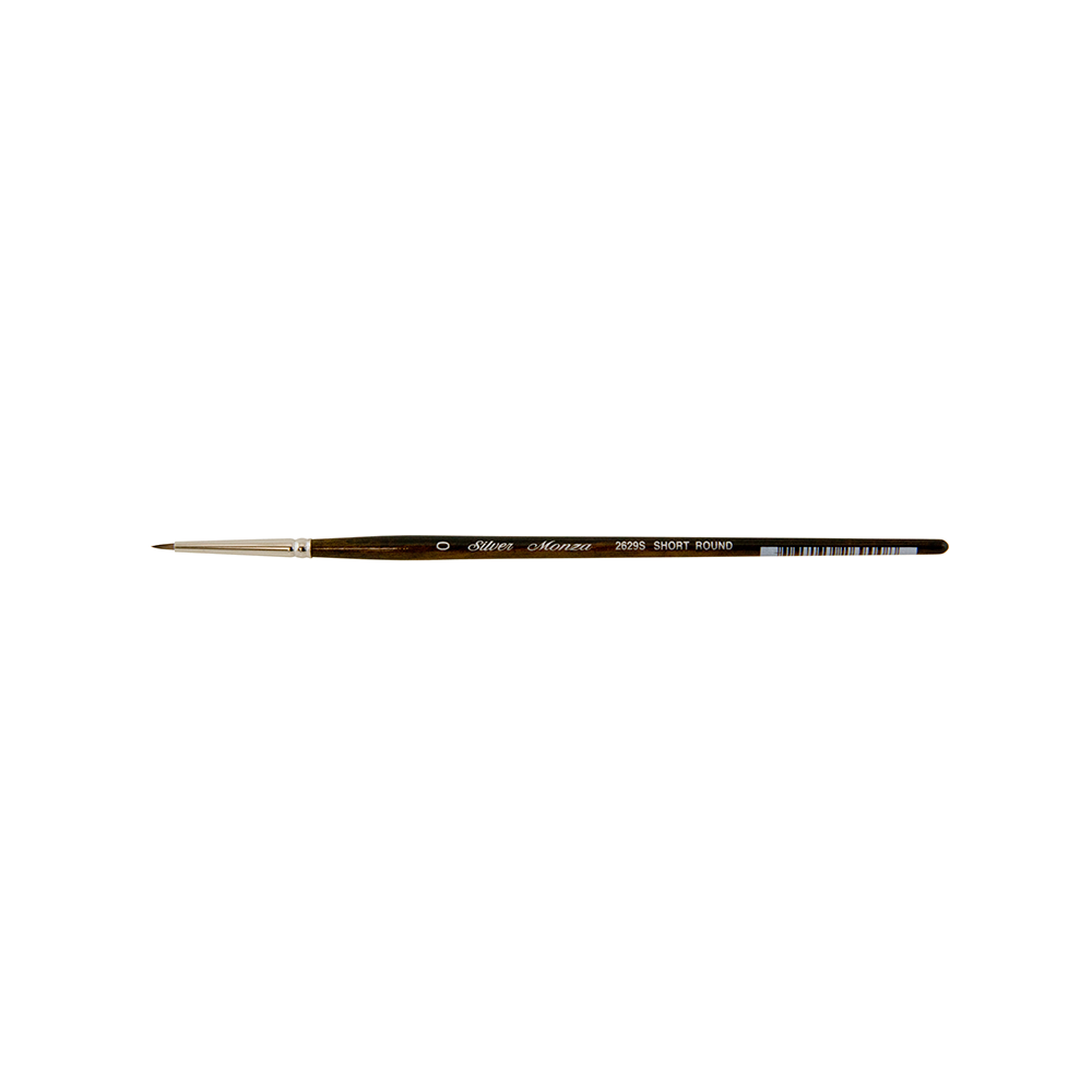 Monza® Short Round Paintbrush | Short Handle | 2629S